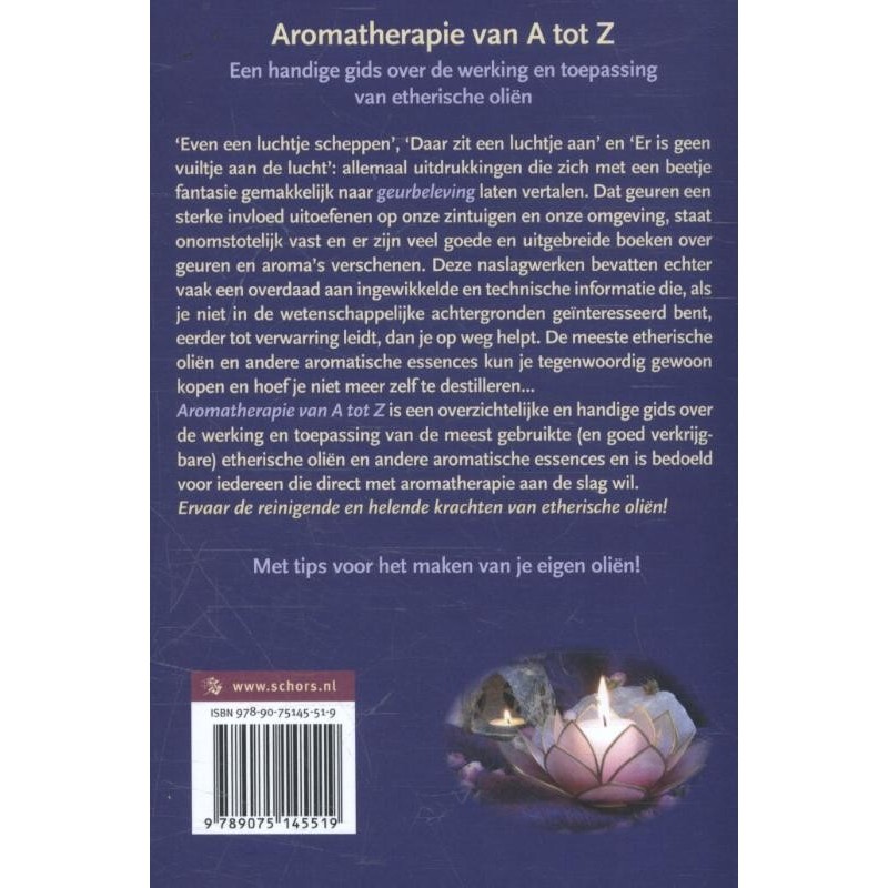 Aromatherapie van A tot Z - Sonnenberg, P.