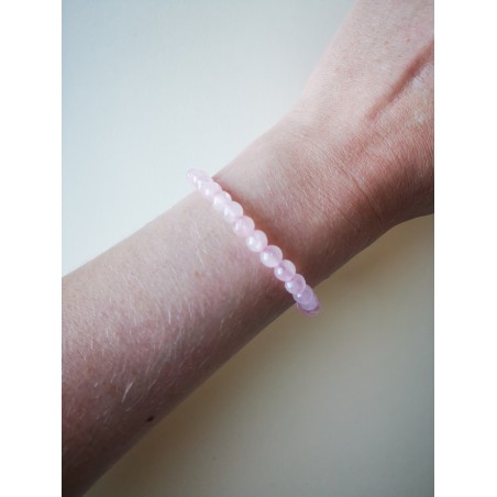 Armband met rozekwarts