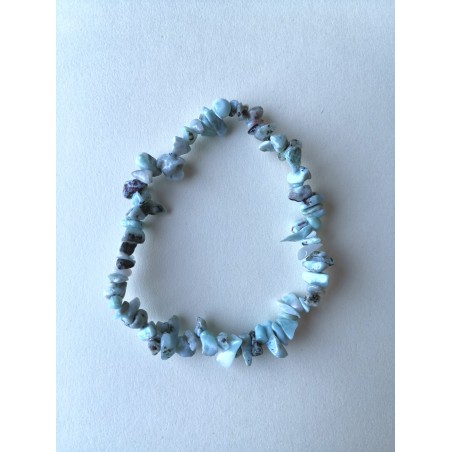 Splitarmband met larimar