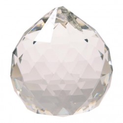 16516 Regenboogkristal bol transparant AAA kwaliteit groter -- 4 c