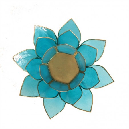 Lotus sfeerlicht blauw (5e chakra