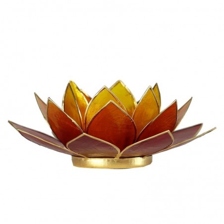 Lotus sfeerlicht oranje 3 kleuren