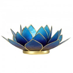 Lotus sfeerlicht violet/blauw