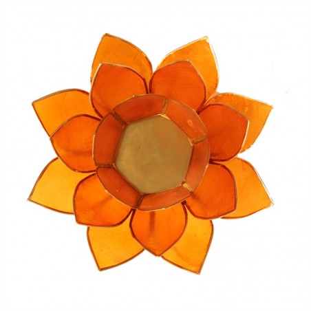 Lotus sfeerlicht oranje (2e chakra)