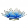 Lotus sfeerlicht blauw/wit