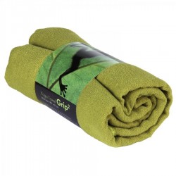 Yoga towel anti-slip groen (YATOG)