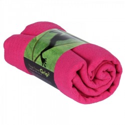 Yoga towel anti-slip roze (905H)