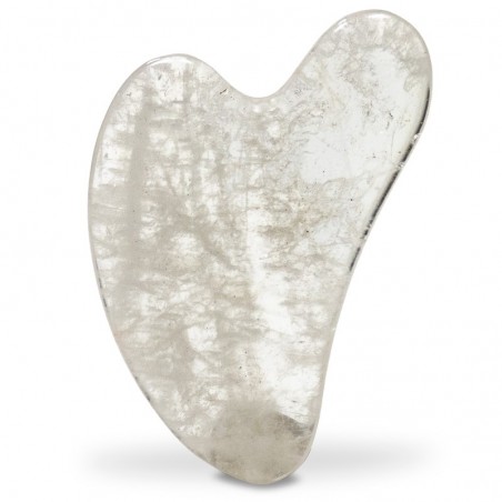 Gua Sha massagesteen - bergkristal (9524)