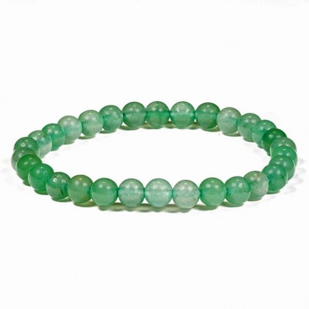 Armband met groene aventurijn