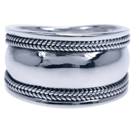 Brede Ring Bali Stijl - R62