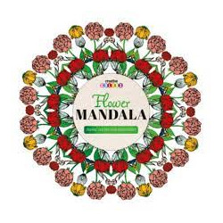 Flower mandala - Kleurboek