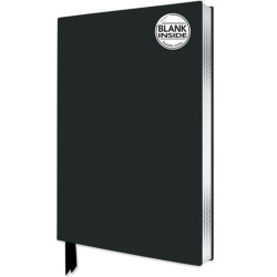 Blank black Notebook A5