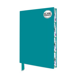 Blank turquoise Notebook A5
