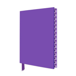 Blank Mauve Notebook A5
