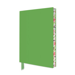 Blank Spring Green Notebook A5