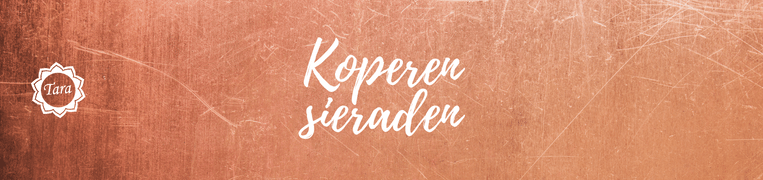 Koperen sieraden